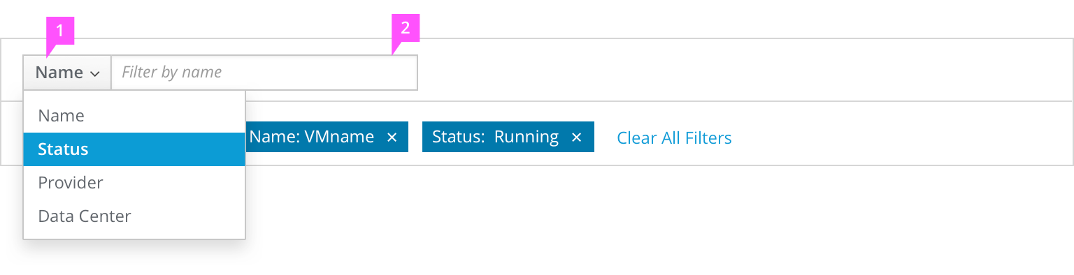 Image highlighting attribute selector