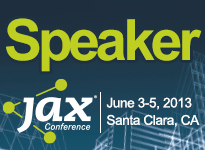 Speaking at JAX 2013